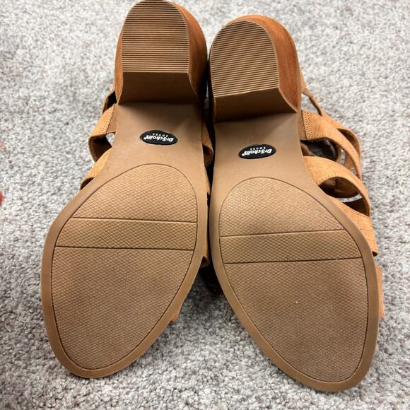 Dr. Scholl's Blocked heel sand dollar gladiator sandals size 10 - Picture 4 of 12